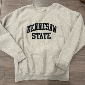 Kennesaw State University KSU Pro-Weave Crewneck Sweatshirt